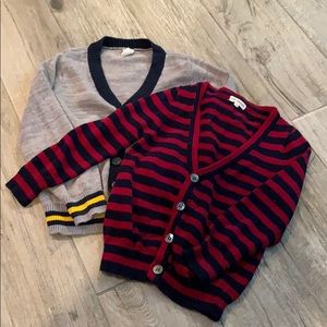 EUC Bundle of 2 sweater cardigans, sz 4T